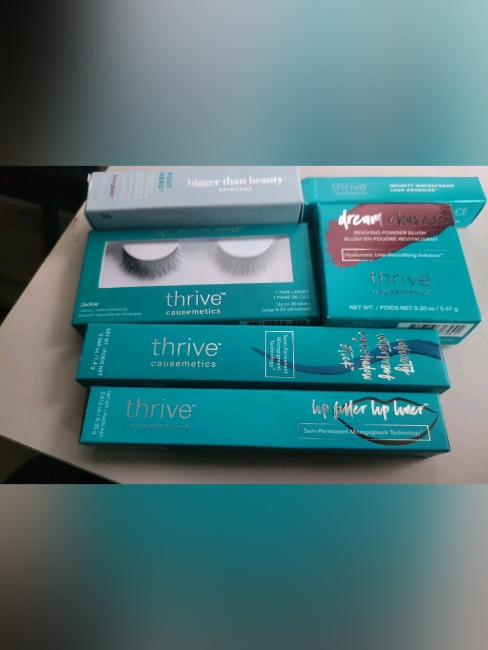 THRIVE CAUSEMETICS LOT NEW IN BOX